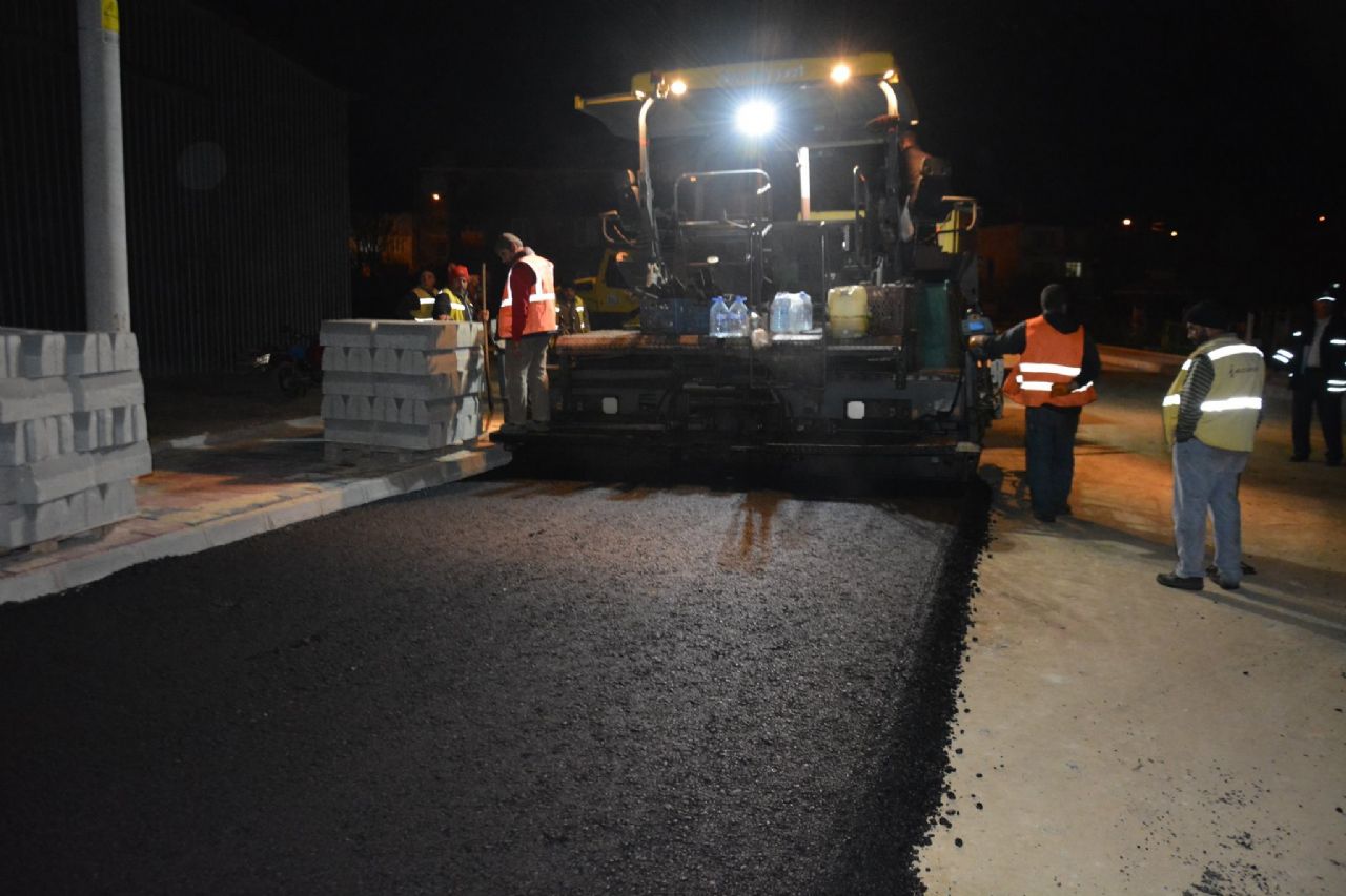 Köprü Mahallesi Yolu Asfaltlandı.
